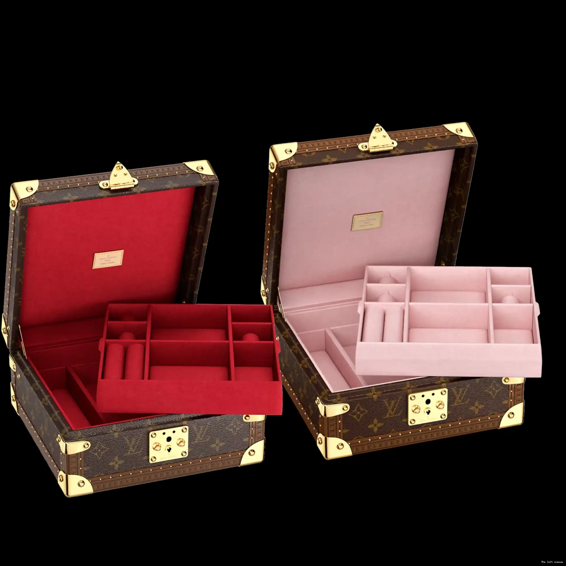CUSTOM LV JEWELRY BOX 0627
